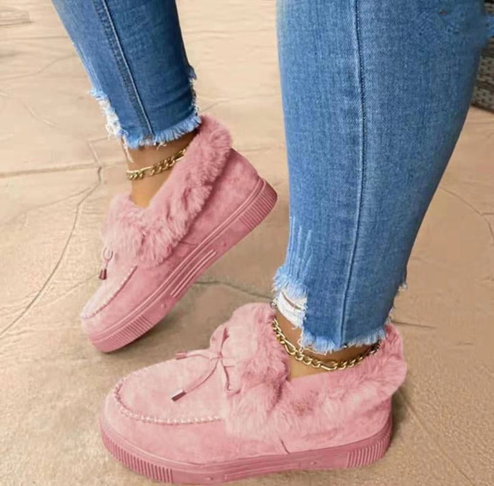 Ladies' Winter Shoes - WinterCozy-Pink-2.5-Nora Luxe