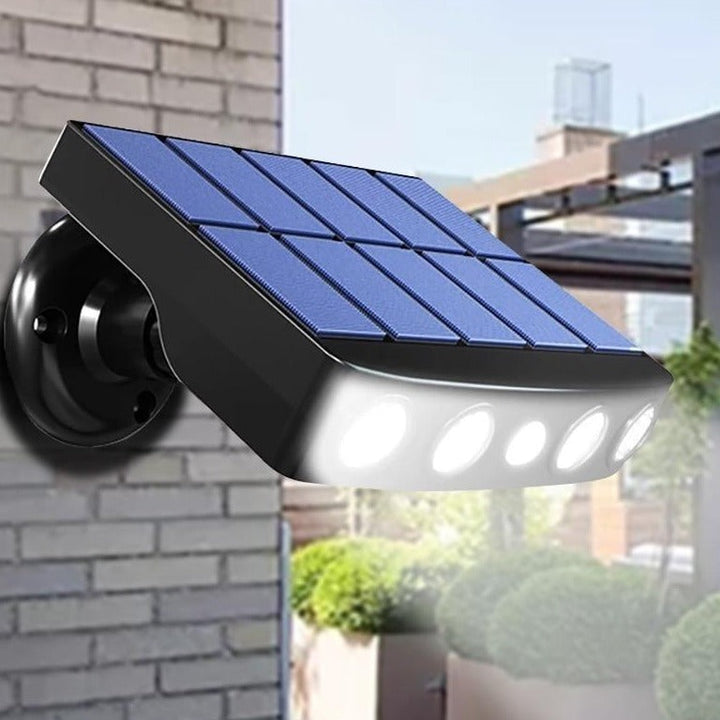 Solar outdoor light with motion sensor – Lumina