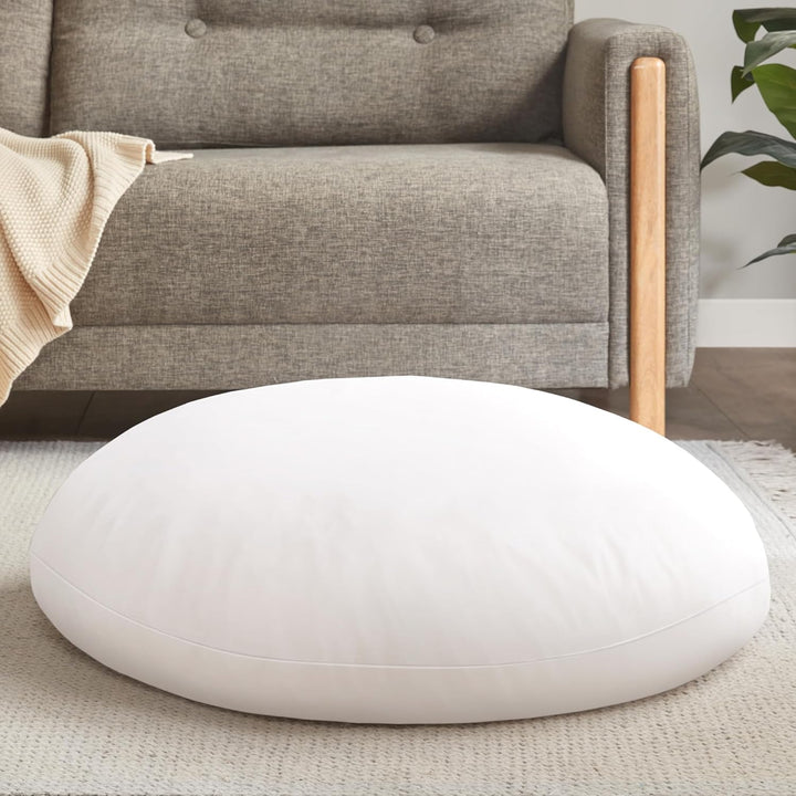 Large Round Memory Foam Meditation Cushion-Nora Luxe