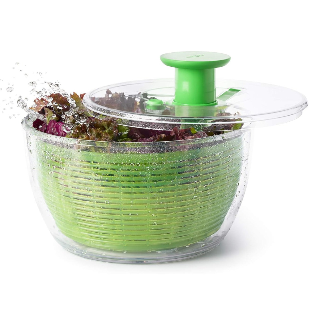 Large Salad Spinner-Green-Nora Luxe