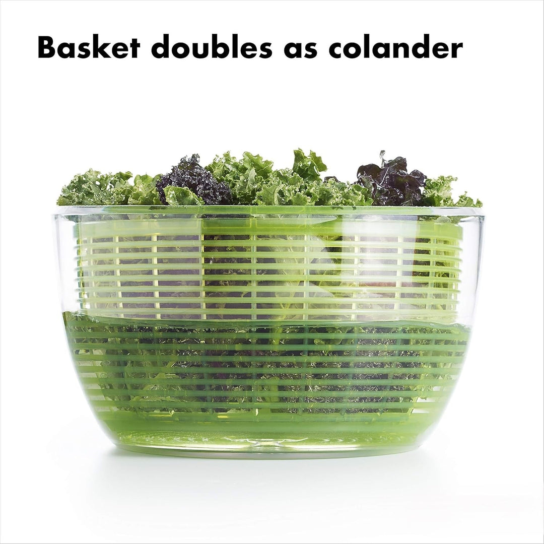 Large Salad Spinner-Green-Nora Luxe