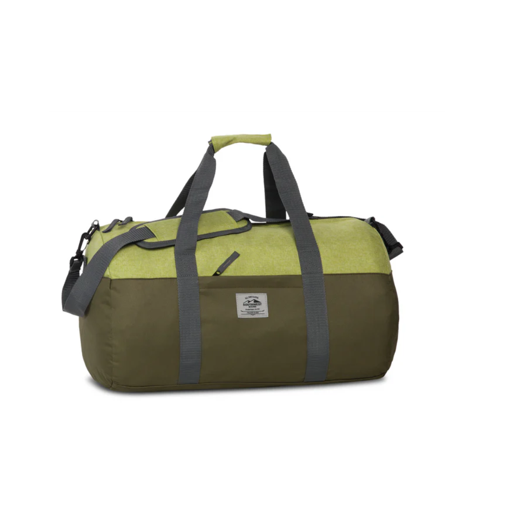 Large Sturdy Travel Bag - VoyagerMax-Green-Nora Luxe