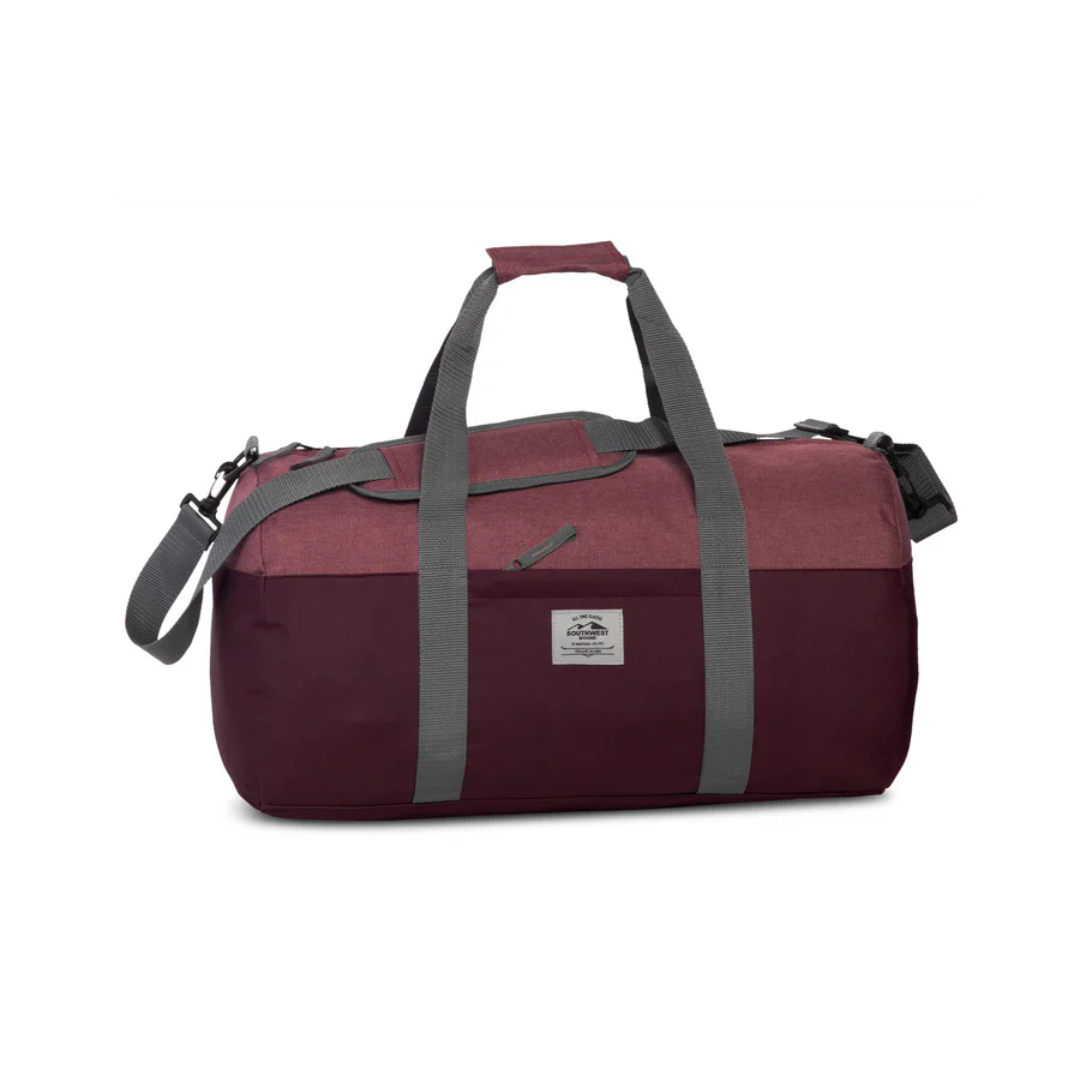 Large Sturdy Travel Bag - VoyagerMax-Purple-Nora Luxe