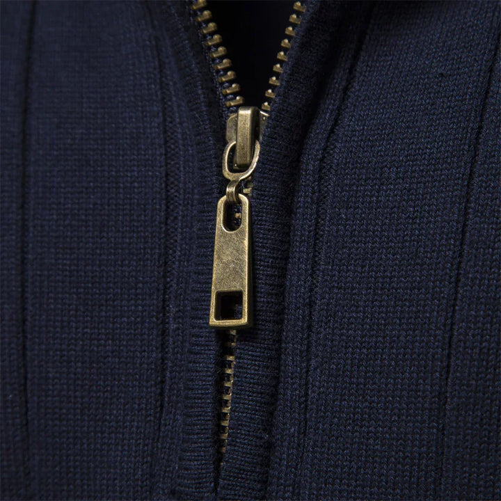 Men's Autumn Sweater with Zip – Daan