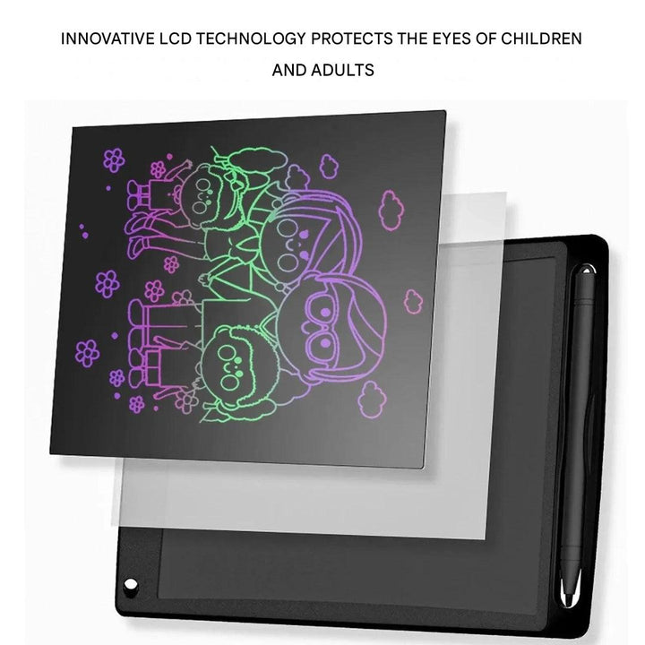 LCD Drawing Tablet for Children - CreativeScribble-Black-Nora Luxe