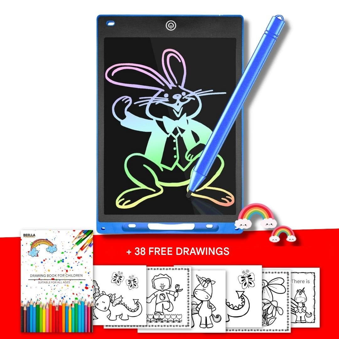 LCD Drawing Tablet for Children - CreativeScribble-Black-Nora Luxe