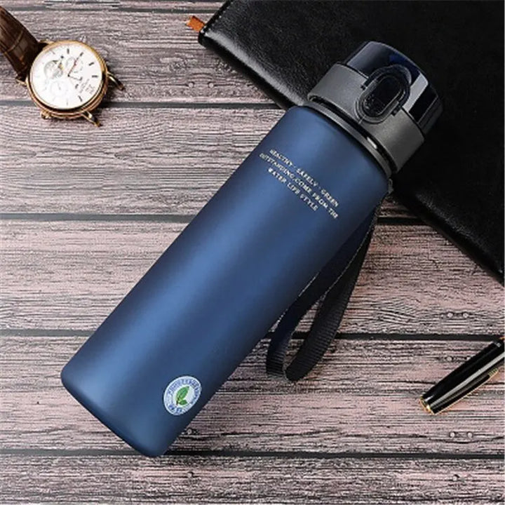 Leak-proof Sports Bottle - HydraSport-400ml-Blue-Nora Luxe