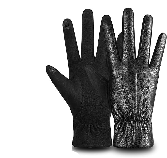 Learn Touchscreen Winter Gloves for Men - Oliver-M/L-Nora Luxe