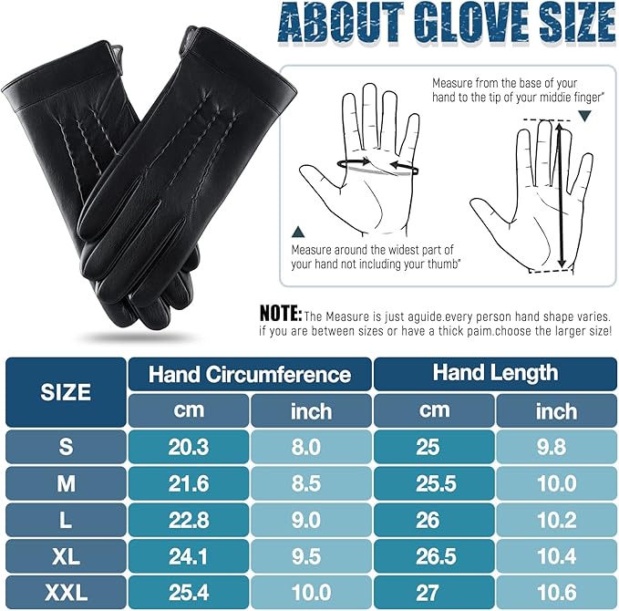 Learning Touchscreen Winter Gloves - Daniel-Black-S-Nora Luxe