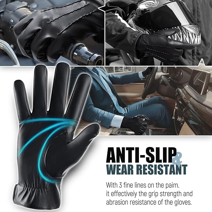 Learning Touchscreen Winter Gloves - Daniel-Black-S-Nora Luxe