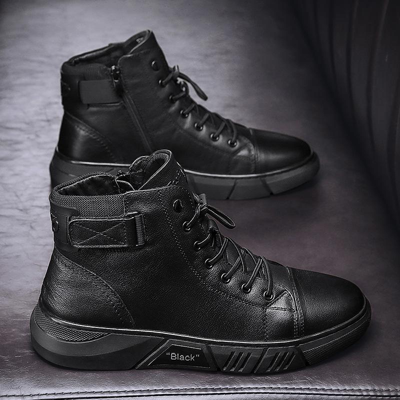 Leather Men's Shoes - PrimeWalk-7-Nora Luxe