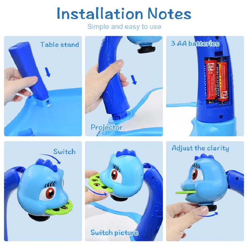LED Drawing Projector with Music for Creative Kids - ArtBuddy-Pink-Nora Luxe