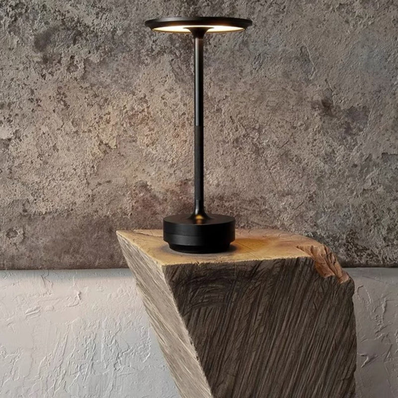 LED Mood Lamp in Japanese Style – Hana-Black-Style A-The Livary