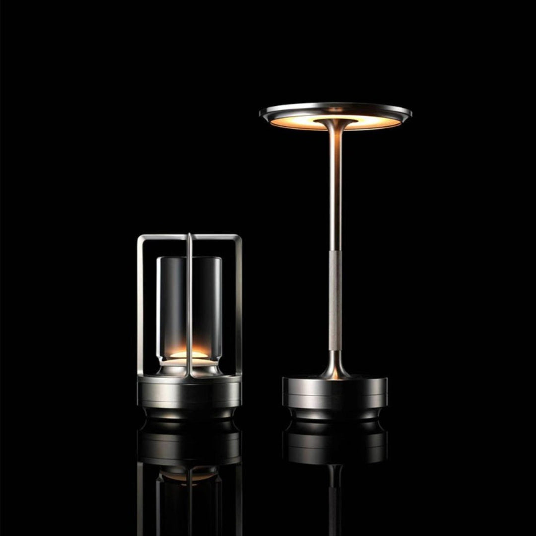 LED Mood Lamp in Japanese Style – Hana-Gold-Style A-The Livary