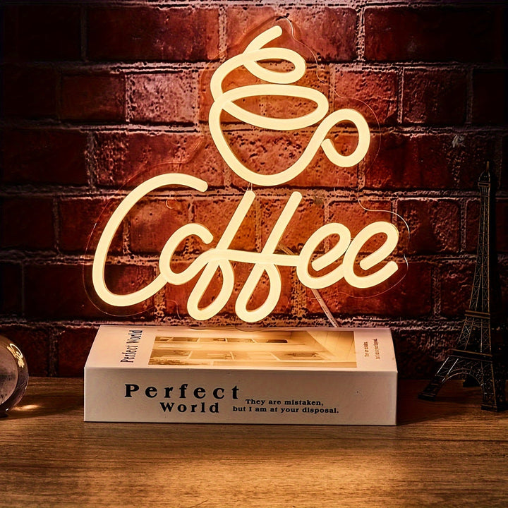 LED neon sign in coffee style - Jules-Nora Luxe