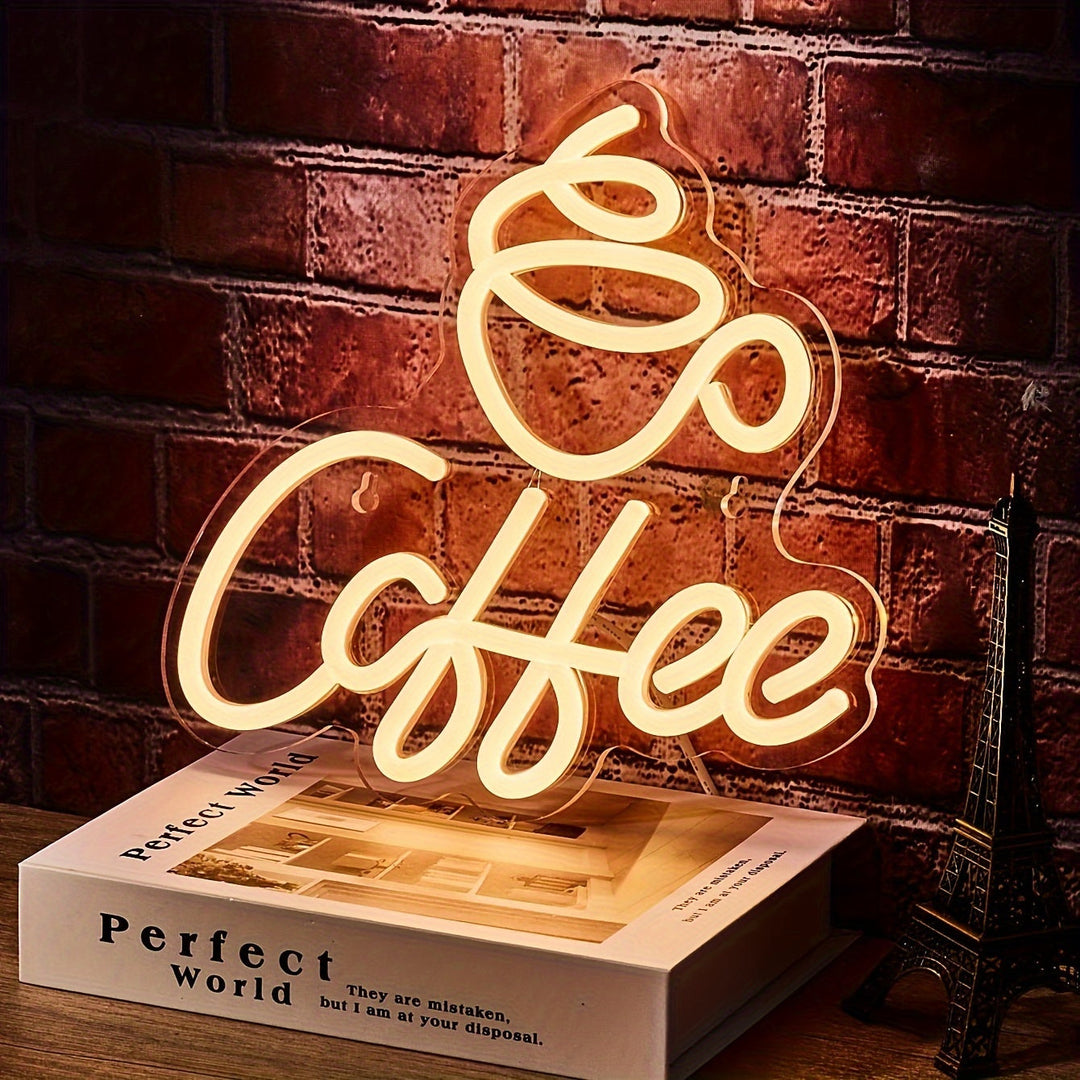 LED neon sign in coffee style - Jules-Nora Luxe