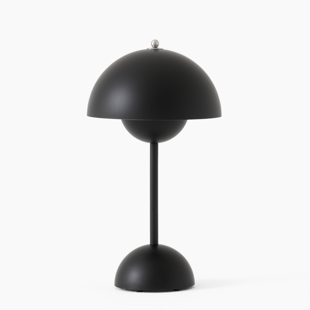 LED Table Lamp - LumiSphere-Black-Nora Luxe