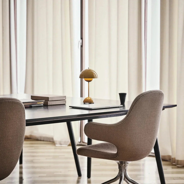 LED Table Lamp - LumiSphere-Gray-Nora Luxe