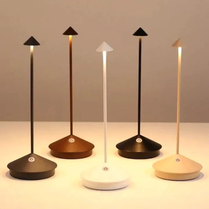 LED Table Lamp - Serenity-Gold-Nora Luxe
