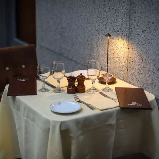 LED Table Lamp - TranquilGlow-White-Nora Luxe