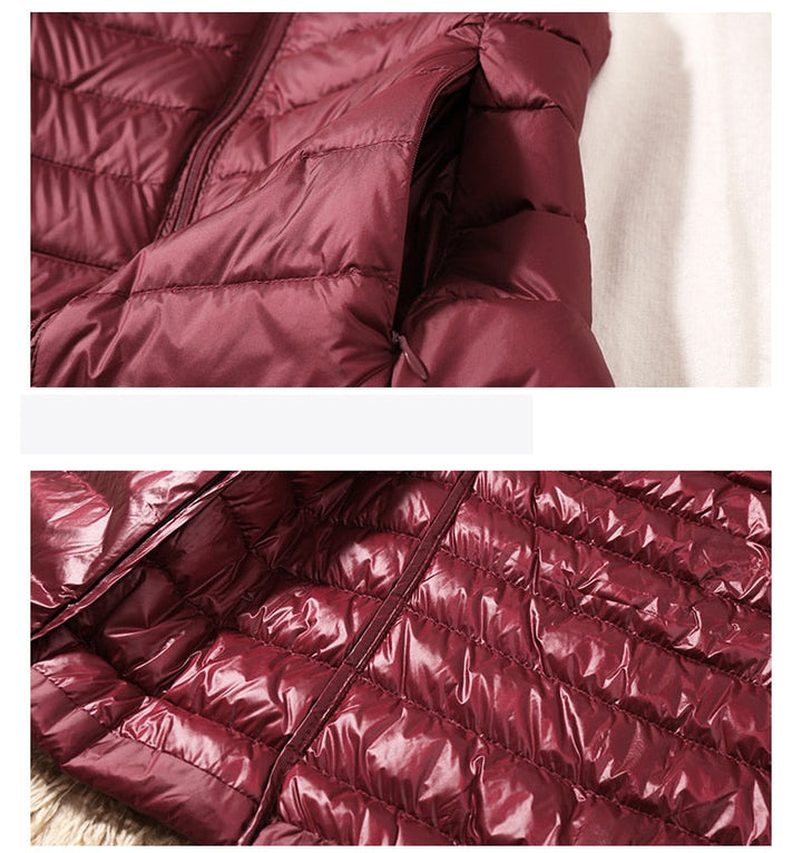 Light quilted vest with a feminine fit – Juliette-Black-S-Nora Luxe