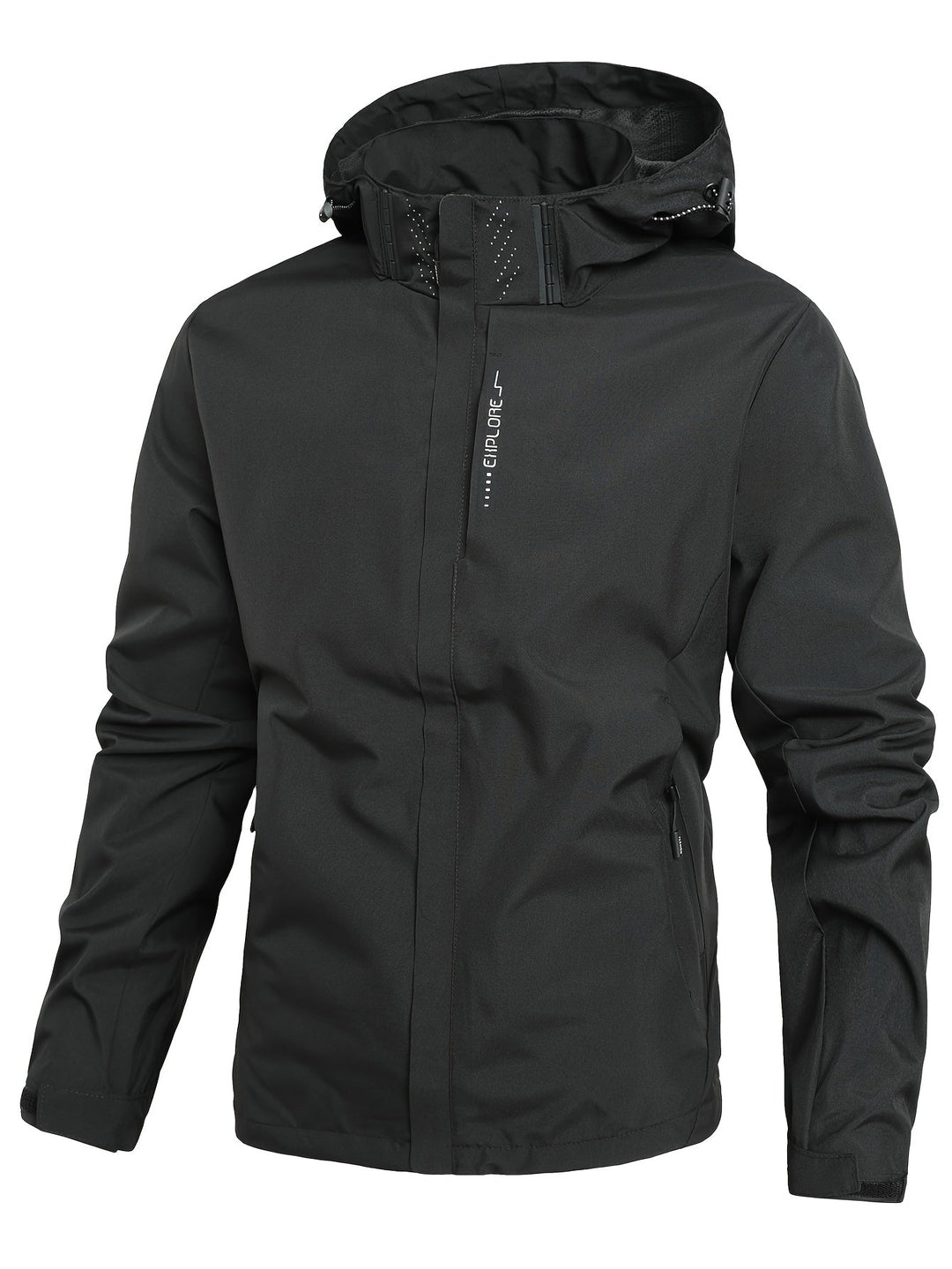 Light Softshell Men’s Jacket – Magnus-Black-S-Nora Luxe