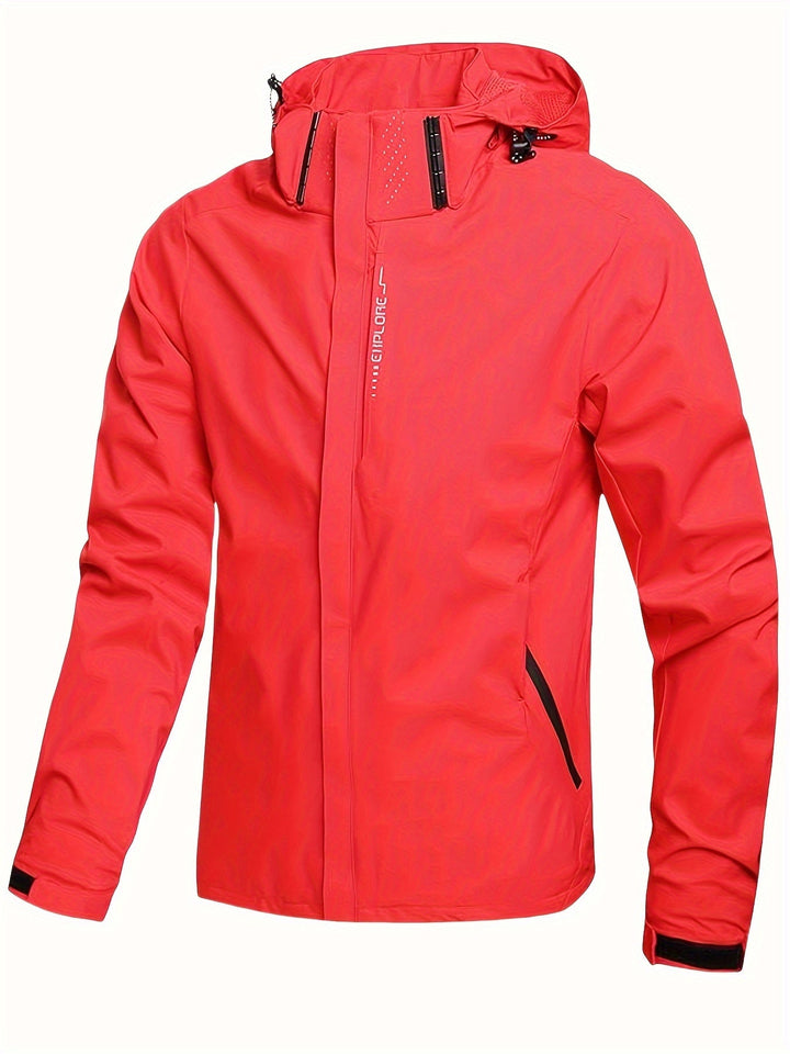 Light Softshell Men’s Jacket – Magnus-Red-S-Nora Luxe