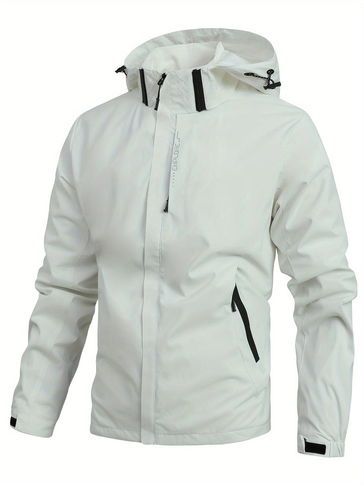 Light Softshell Men’s Jacket – Magnus-White-S-Nora Luxe