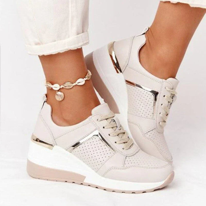 Lightweight Air Sneakers for Women - Nova-Beige-4.5-The Livary