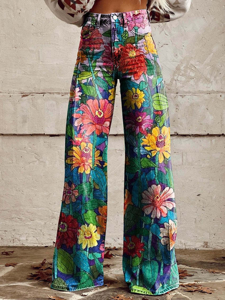Lightweight Long Ladies Trousers - Lina-Daisy-S-Nora Luxe