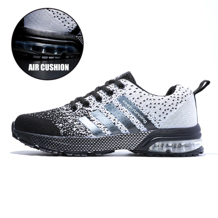 Lightweight Orthopaedic Sneakers - AeroFlex-White-3.5-Nora Luxe
