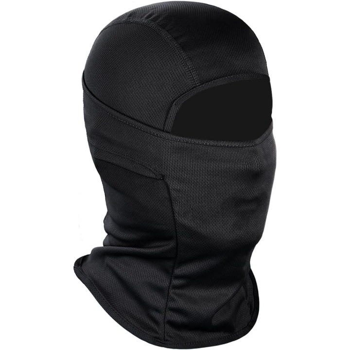 Lightweight Ski Mask with UV Protection - AlpineShield-Black-Nora Luxe