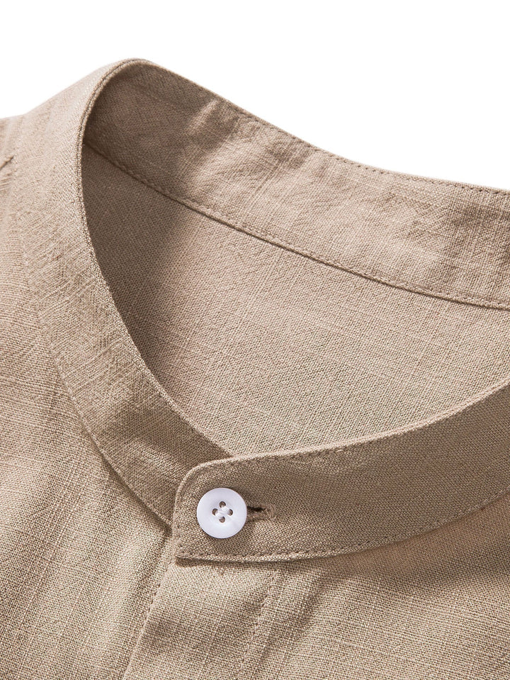 Linen Set - Ramos-Beige-S-Nora Luxe