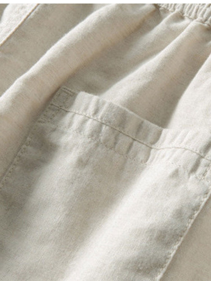 Linen Set - Ramos-Beige-S-Nora Luxe