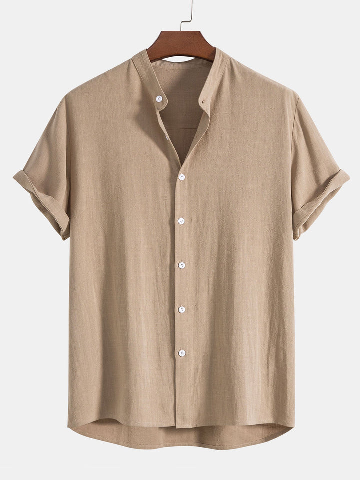 Linen Set - Ramos-Beige-S-Nora Luxe