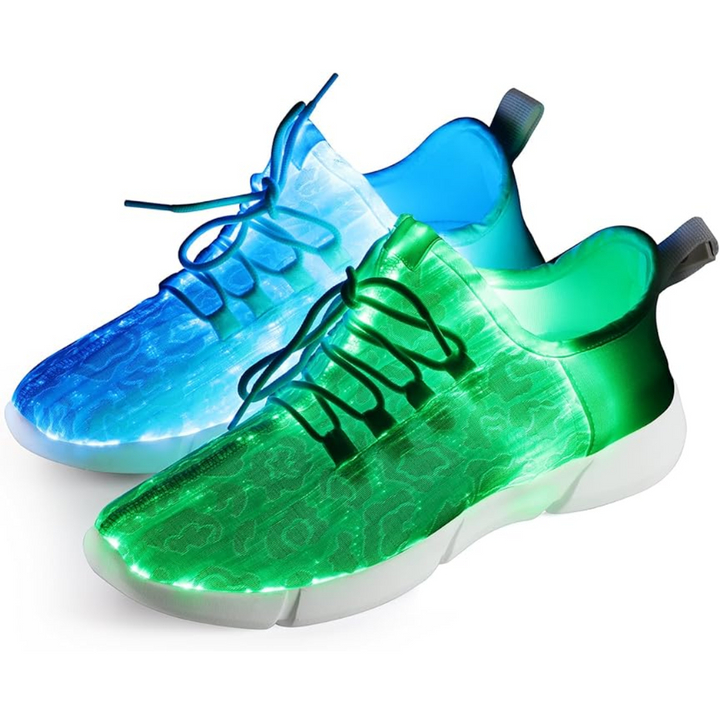 Luminous Light-Up Shoes - GlowKicks-5.5-Nora Luxe