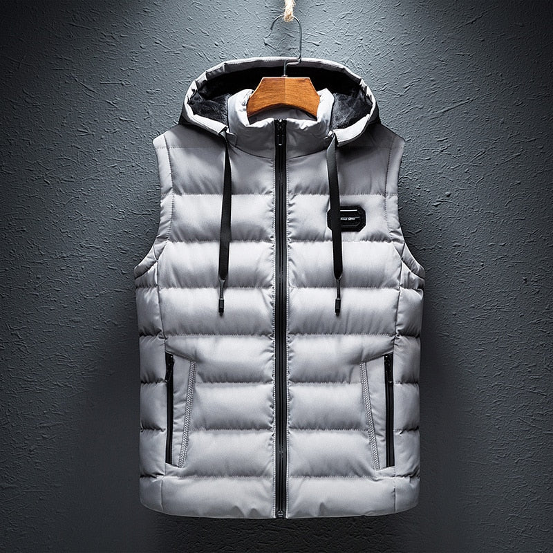 Luxurious Autumn Bodywarmer - Valdemar-Gray-XS-Nora Luxe