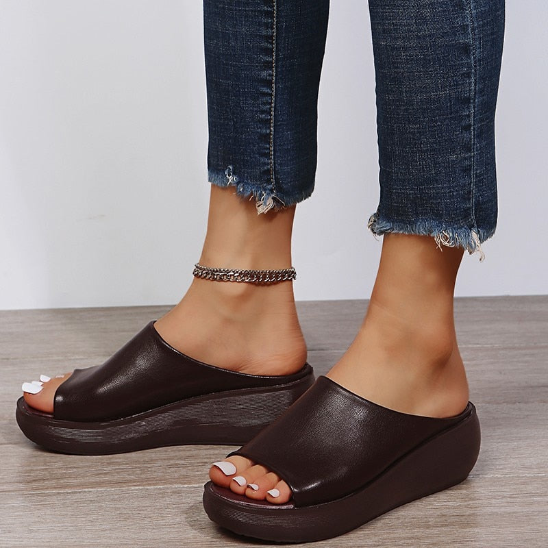 Luxurious Comfort Slippers with Ergonomic Design – Seraphina-Brown-4.5-Nora Luxe