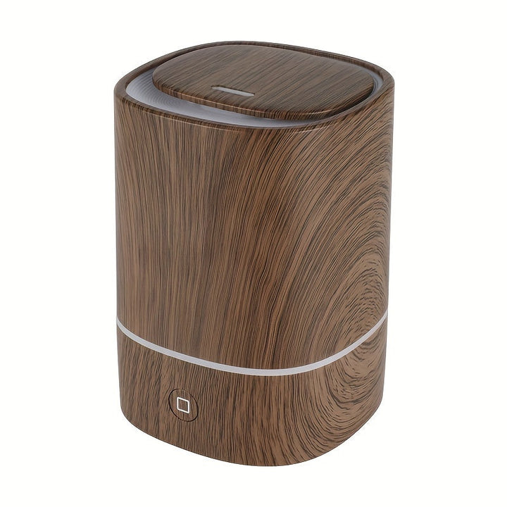 Luxury Aromatherapy Diffuser & Humidifier - ZenAir-Black Wood Grain-Nora Luxe