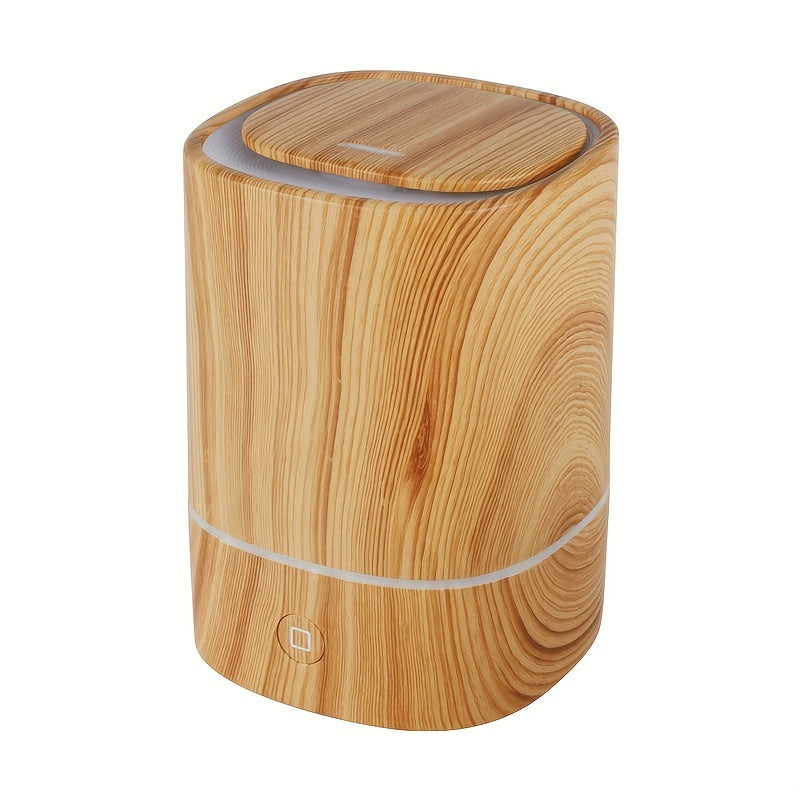 Luxury Aromatherapy Diffuser & Humidifier - ZenAir-Orange Wood Grain-Nora Luxe