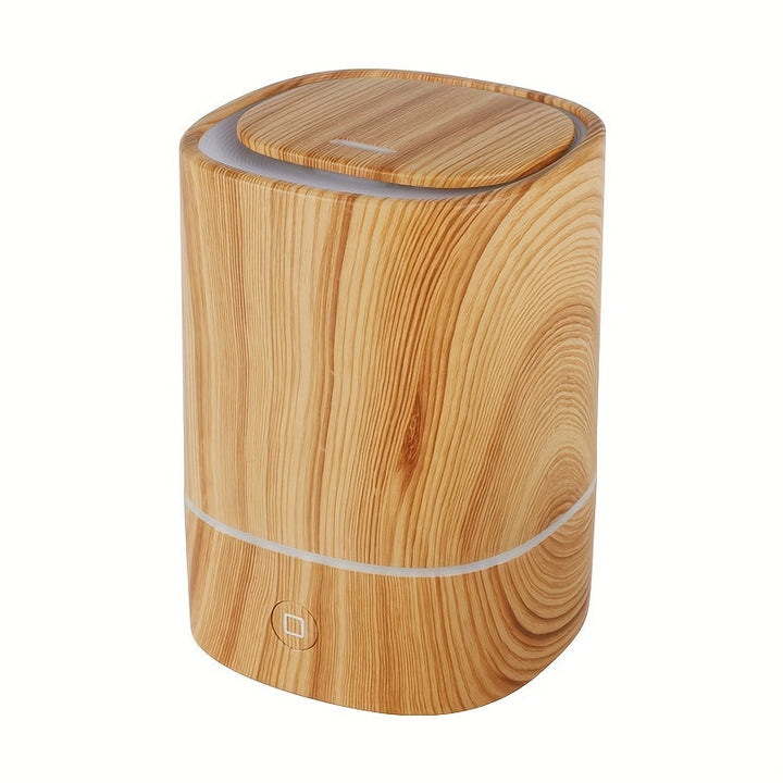 Luxury Aromatherapy Diffuser & Humidifier - ZenAir-Orange Wood Grain-Nora Luxe