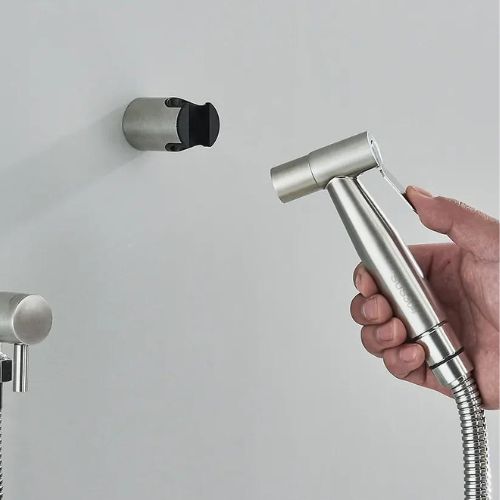 Luxury Bidet Hand Shower - PureFlow-Black-Nora Luxe