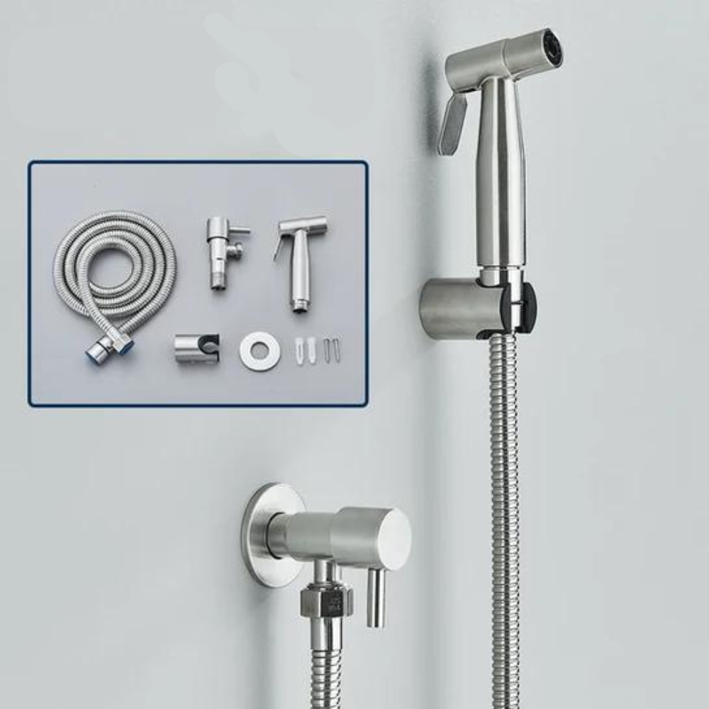 Luxury Bidet Hand Shower - PureFlow-Grey-Nora Luxe