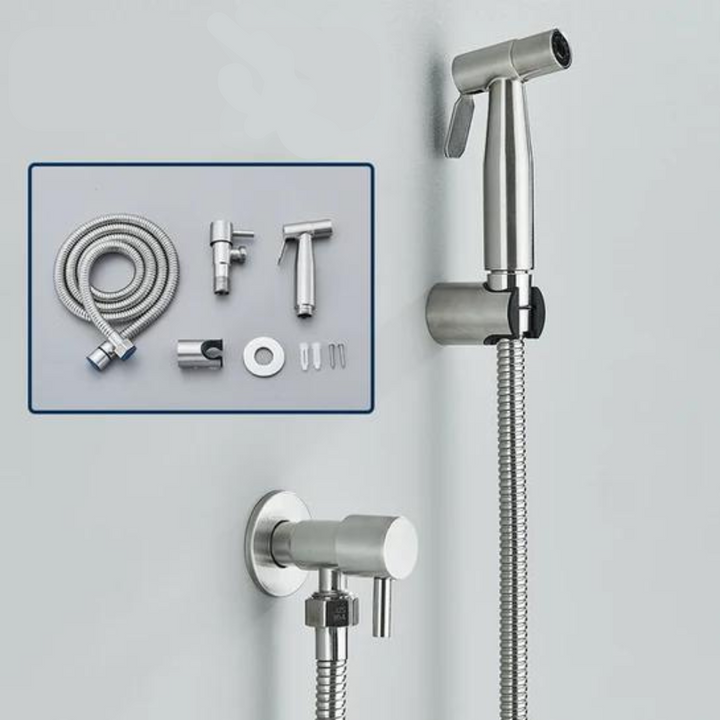 Luxury Bidet Hand Shower - PureFlow-Grey-Nora Luxe