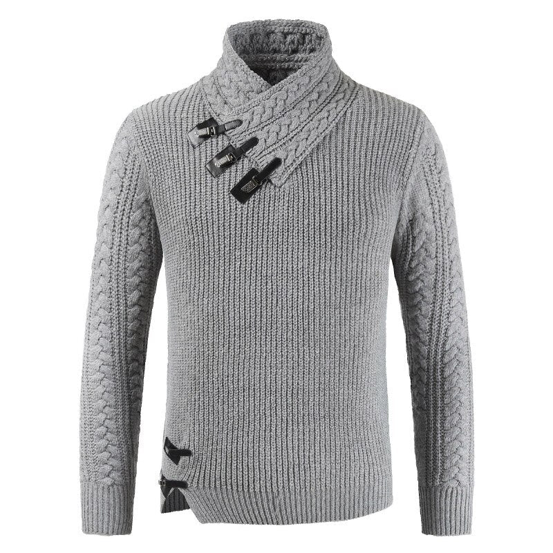 Luxury Cashmere Sweater for Men - Oliver-Gray-S-Nora Luxe