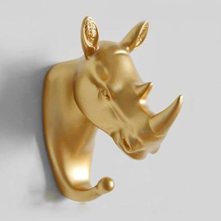 Luxury Gold Animal Storage Hangers - GoldenPaws-Rhinoceros-Nora Luxe