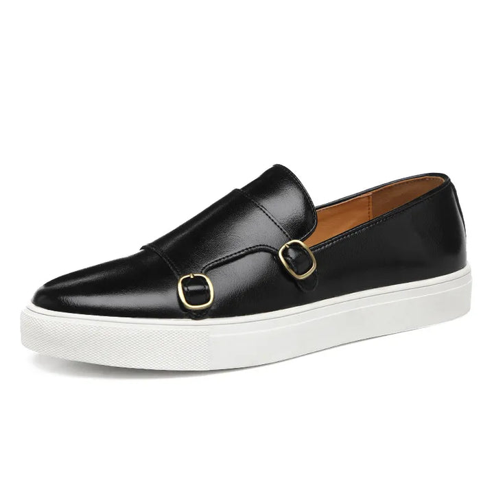 Luxury leather men's shoes with ultimate comfort – Alessio-Brown-5.5-Nora Luxe