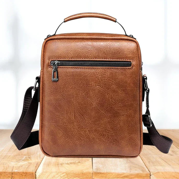 Luxury Leather Women's Shoulder Bag - Elena-Light Brown-Nora Luxe