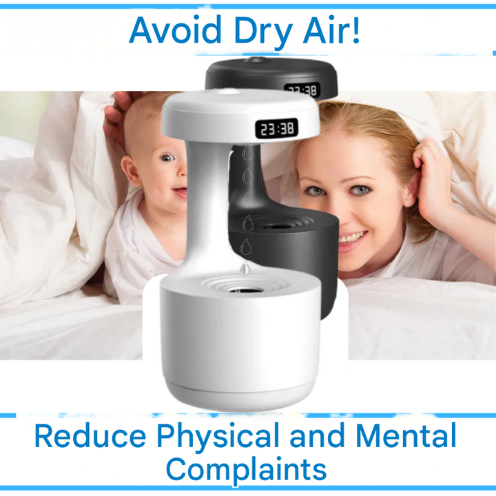 Luxury Magic Humidifier Diffuser - AquaGlow-White-Nora Luxe