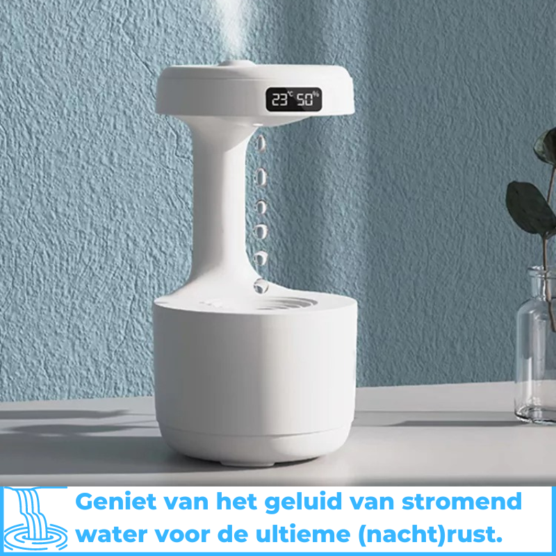 Luxury Magic Humidifier Diffuser - AquaGlow-White-Nora Luxe